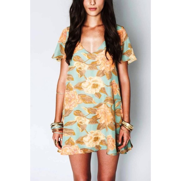 Show Me Your MuMu Kylie Mini Dress in Miss Magnolia